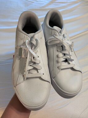 Women’s Puma White Soft Foam Sneakers